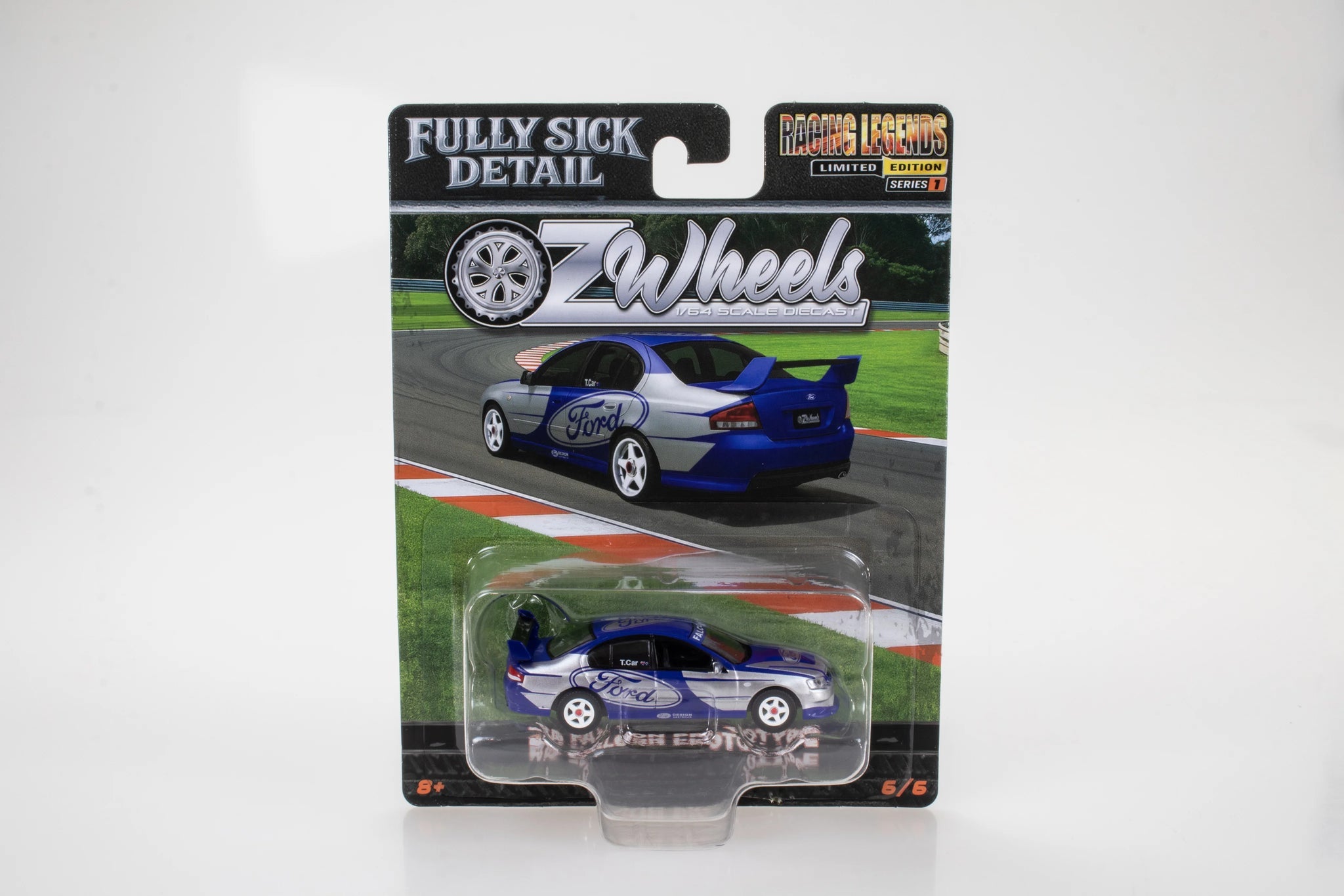 Oz Wheels 1:64 Ford BA Falcon V8 Supercars Prototype Racing Legends FSD Series 1 diecast