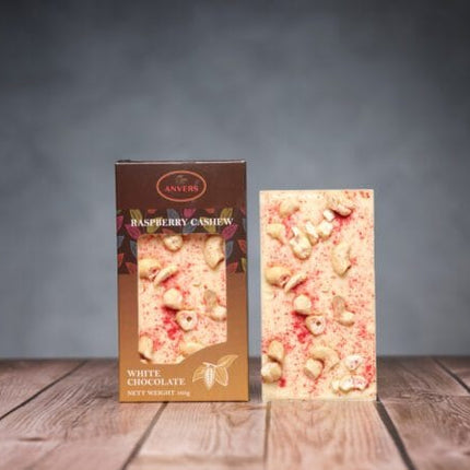 Anvers Raspberry Cashew Block 105g