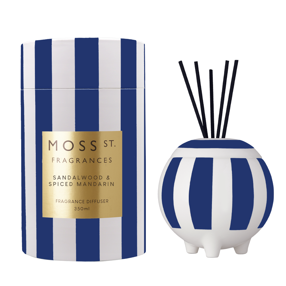 Sandalwood & Spiced Mandarin Ceramic Diffuser 350ml