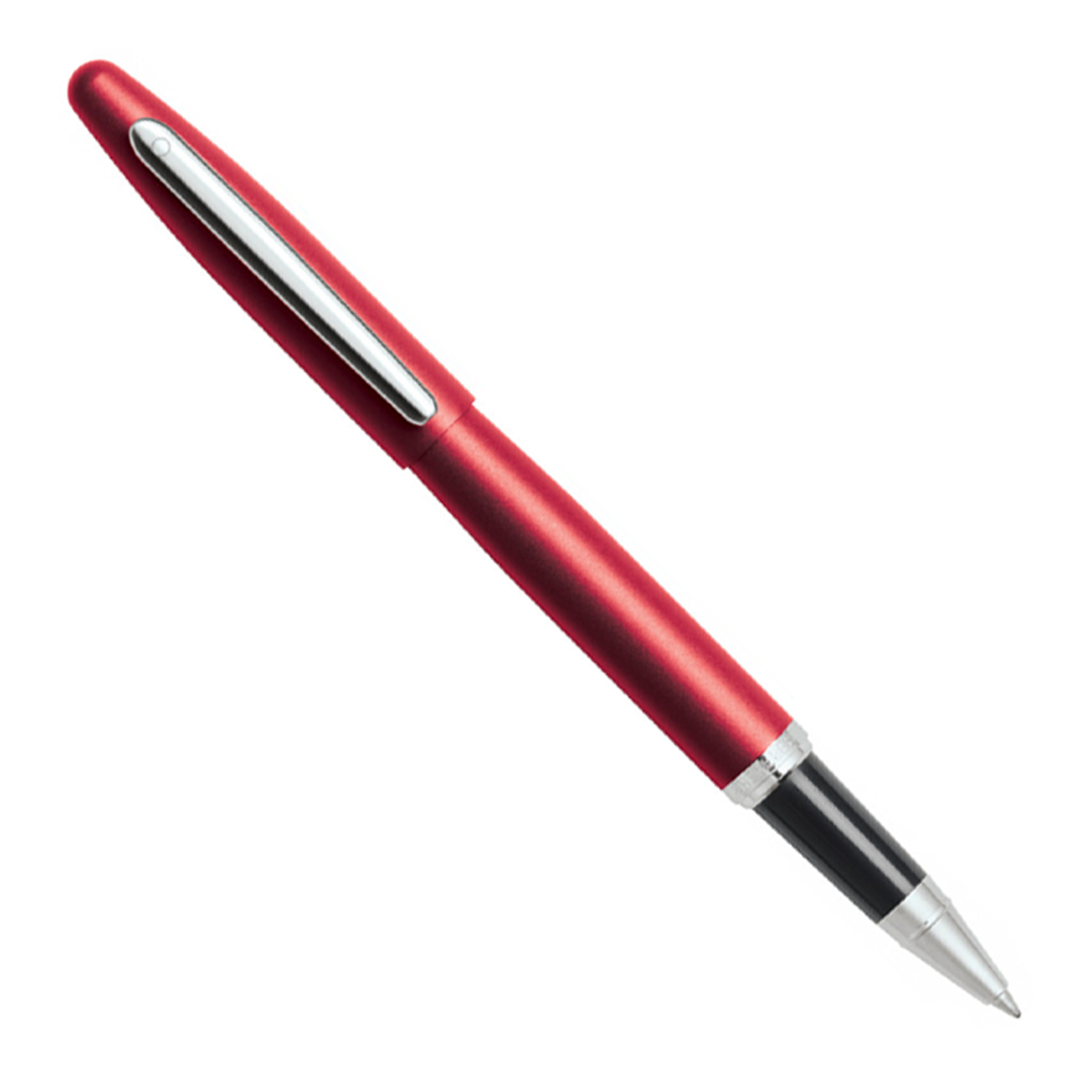 Sheaffer VFM rollerball pen in Excessive Red with nickel-plated chrome trim