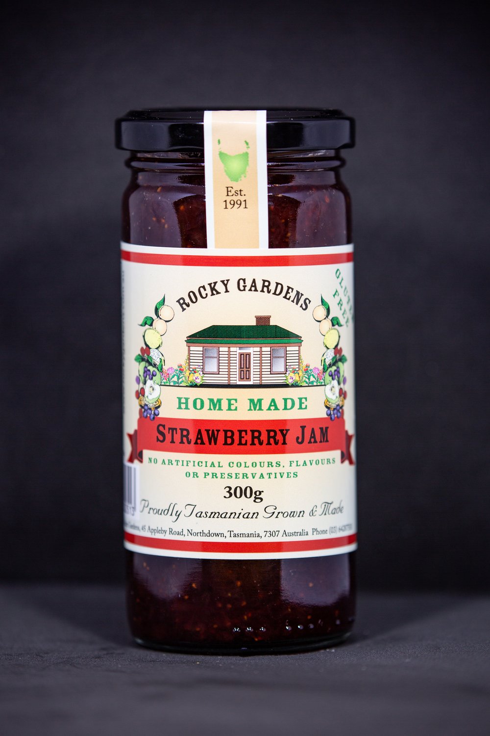 Strawberry Jam 180g by Rocky Gardens