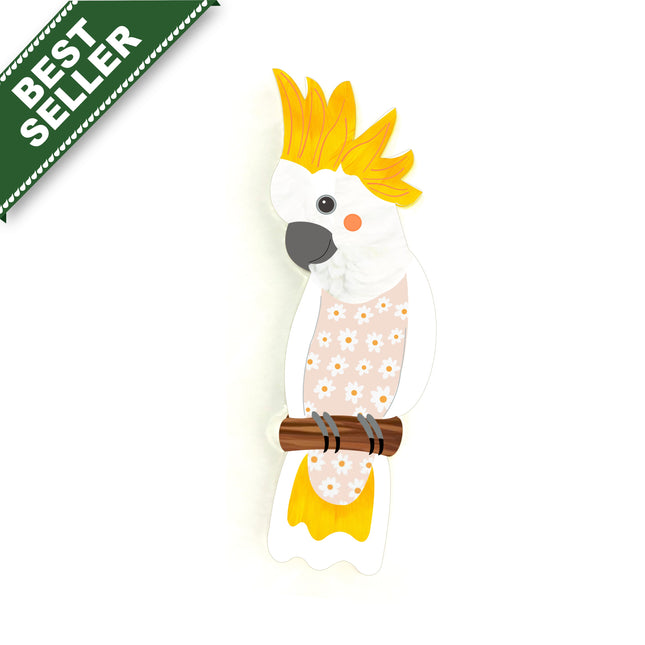 Sulphur Crested Cockatoo Pin