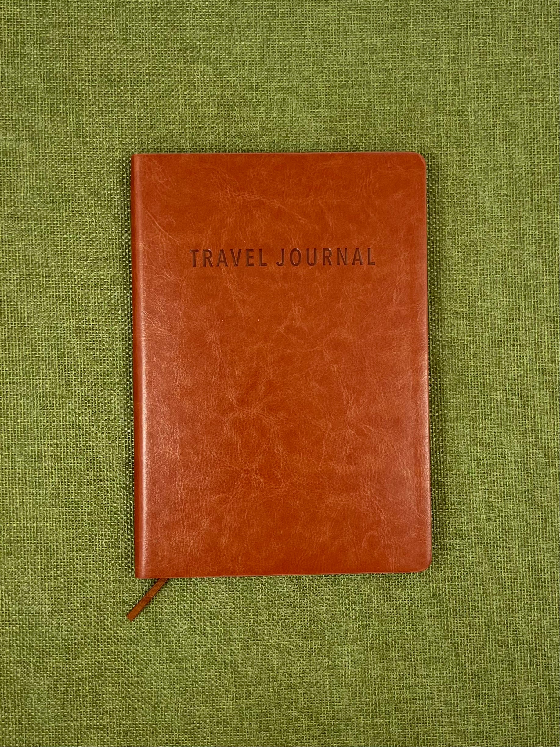 Travel Journal A5 - Tan by Ozcorp