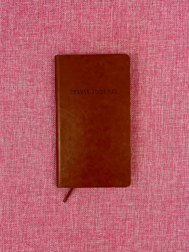 Slim Travel Journal Tan Softcover by Ozcorp