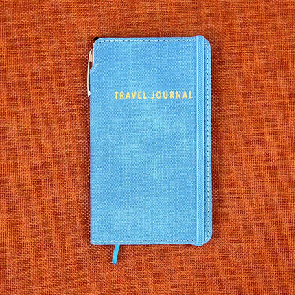 Slim Travel Journal Blue w Pen by Ozcorp