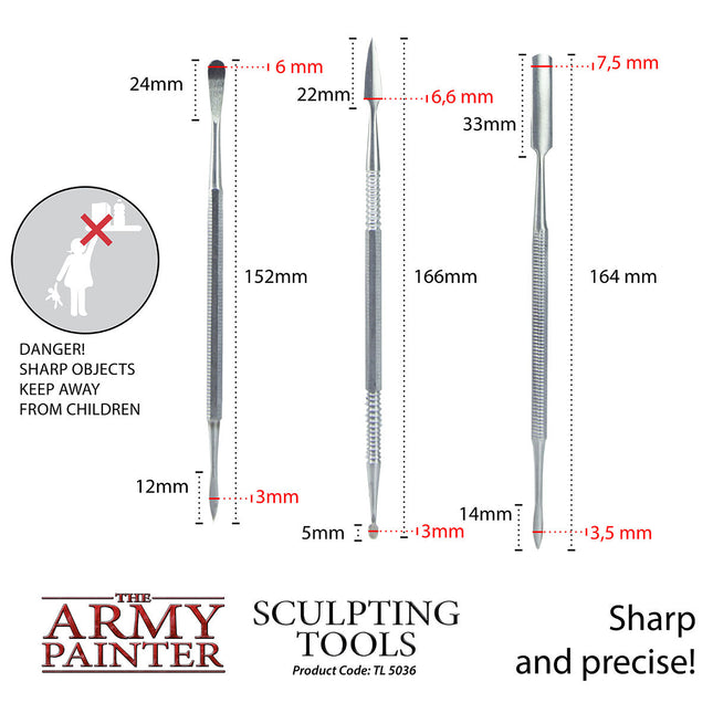 Army Painter Sculpting Tools detail