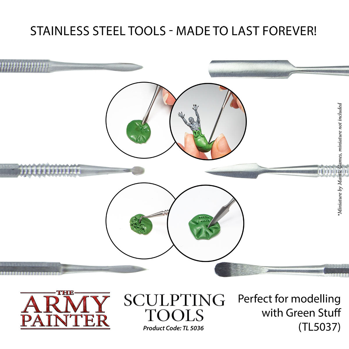 Army Painter Sculpting Tools in use