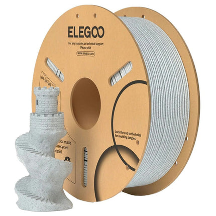 Elegoo PLA Marble Filament Grey 1.75mm 1kg spool