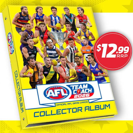 AFL Team Coach Collectors Album 2026