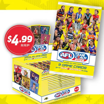 AFL Team Coach Collectors Cards 2026