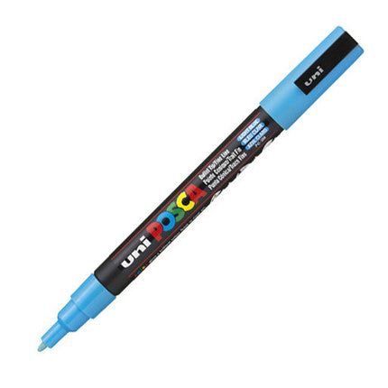 Posca Fine (PC-3M) 0.9mm - Light Blue