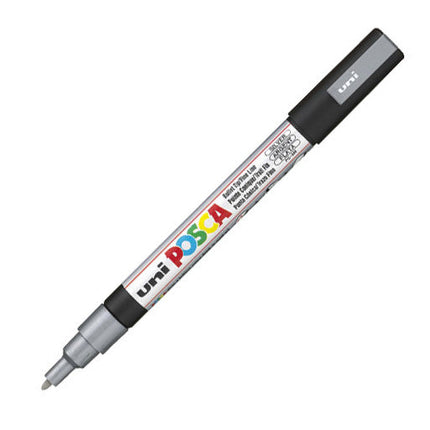 Posca Fine (PC-3M) 0.9mm - Silver