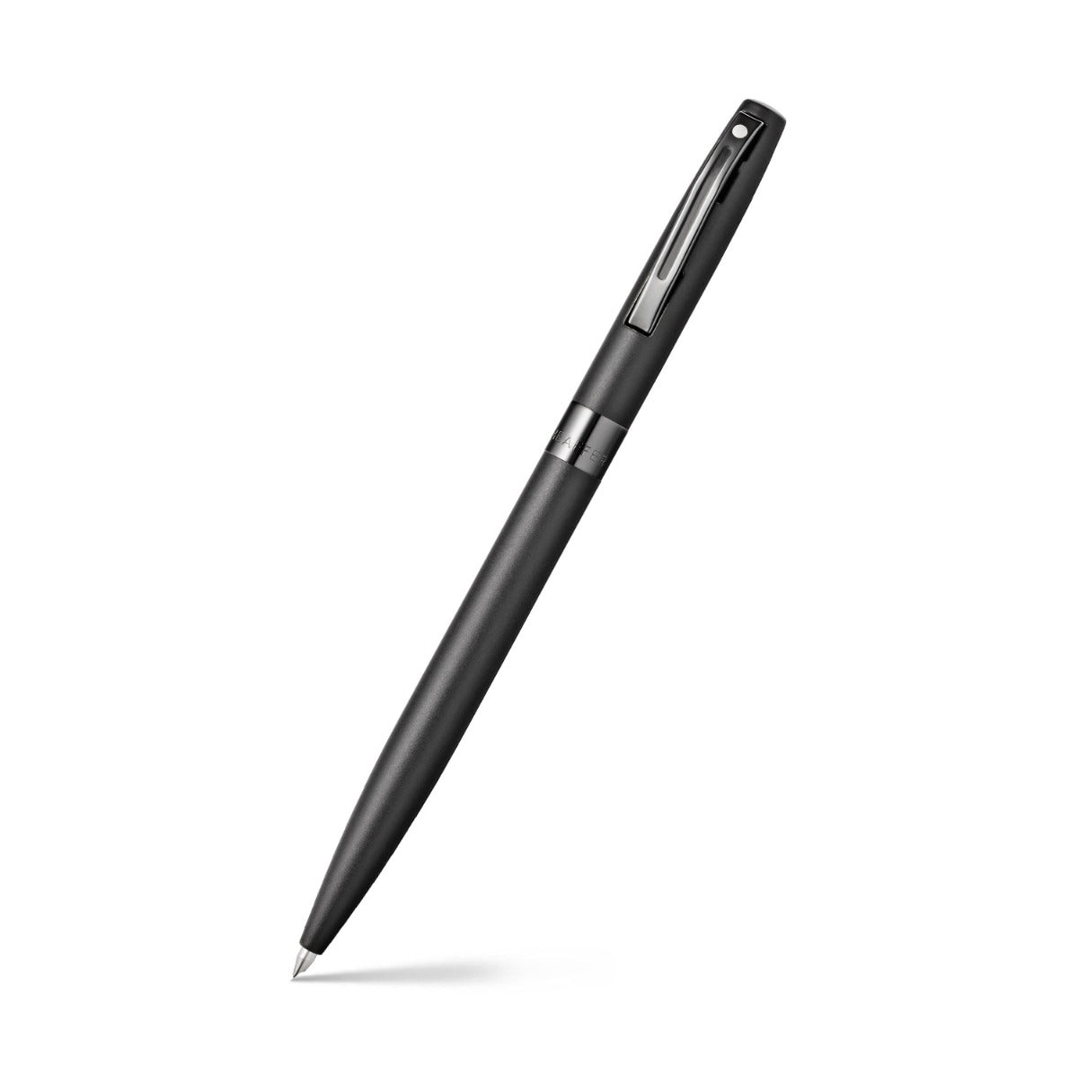 Sheaffer Reminder ballpoint pen in matt black lacquer with black PVD trim