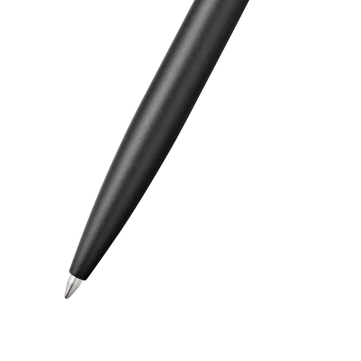 Sheaffer Reminder matt black ballpoint, clickable clip mechanism detail