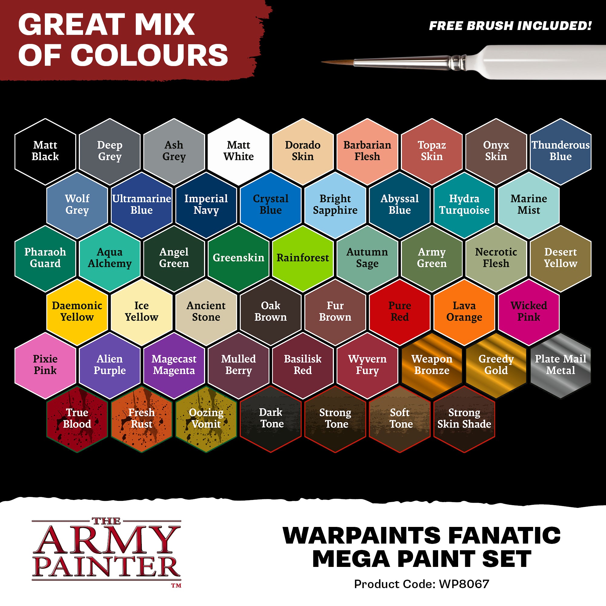 Army Painter Fanatics - Mega Paint Set