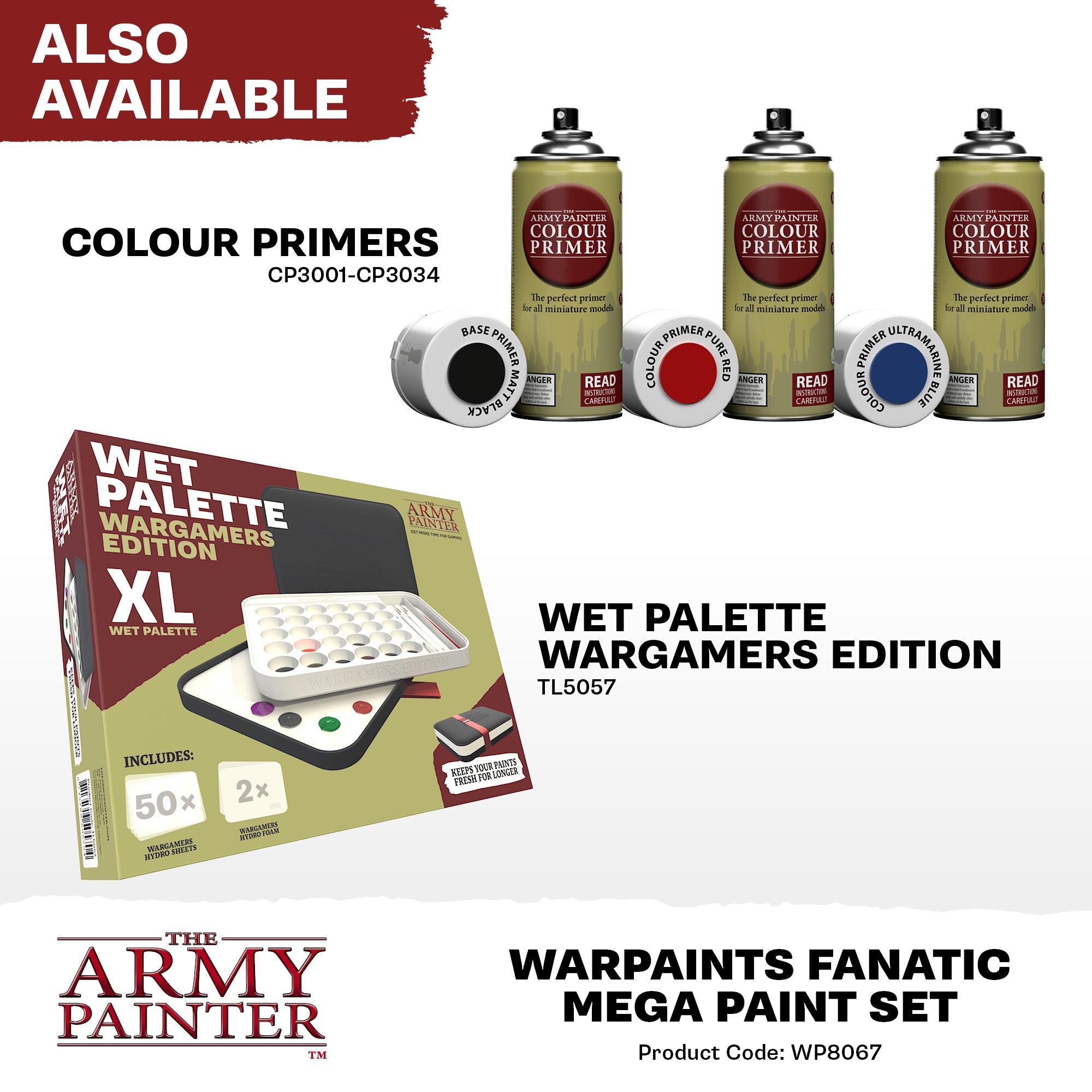 Army Painter Fanatics - Mega Paint Set