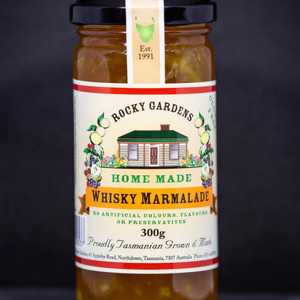 Whisky Marmalade 180g by Rocky Gardens
