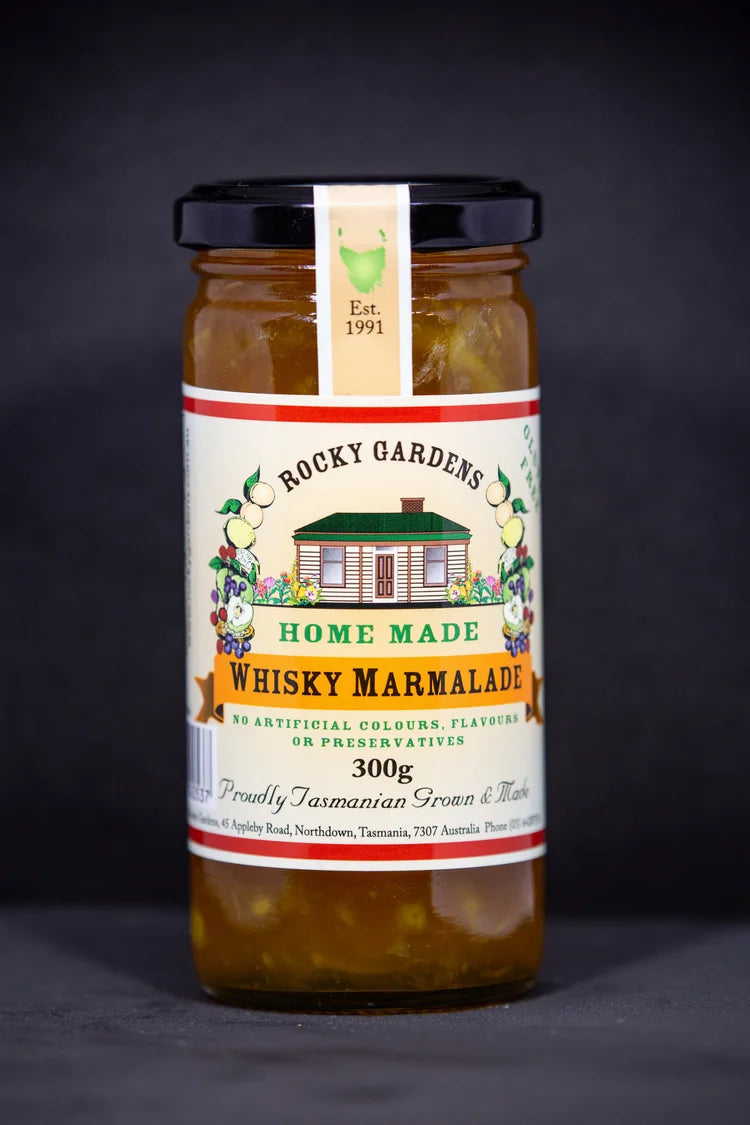 Whisky Marmalade 180g by Rocky Gardens
