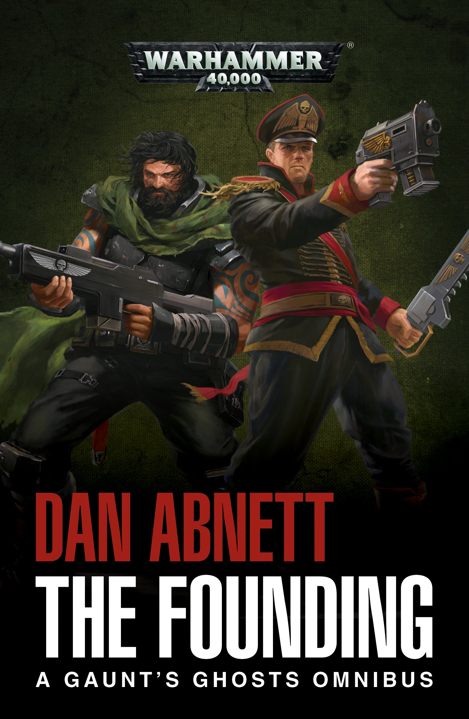 a book cover with two men holding guns