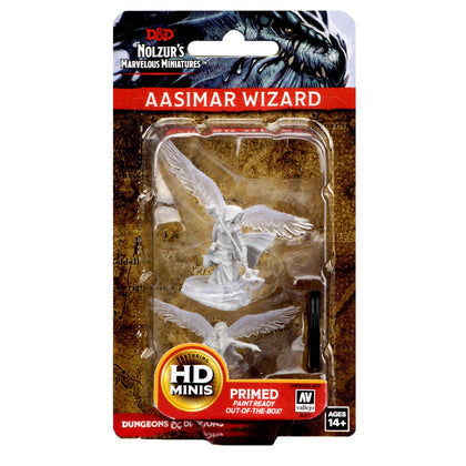 D&D Nolzurs Miniature - Aasimar Wizard Female