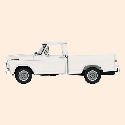 1972 Ford F-100 Utility 1:43 die-cast side profile