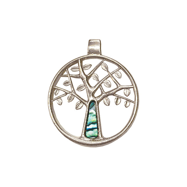 Tree of Life Necklace Palladium Plated PO860