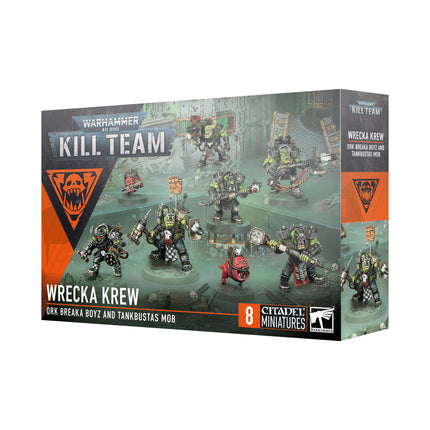 a box with a bunch of action figures in it