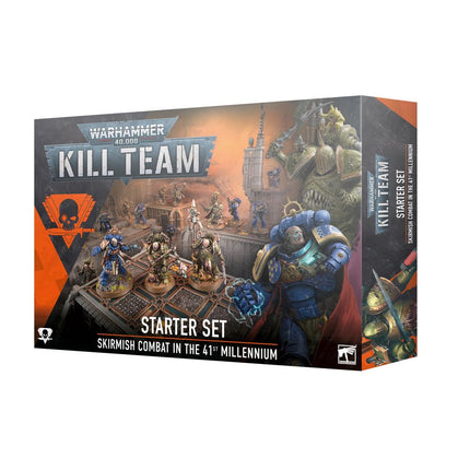 a board game box for a warhammer kill team starter set