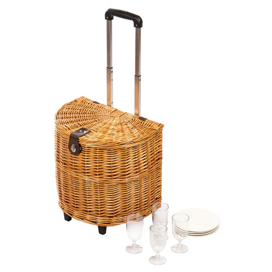 Leura 4 Person Trolly Picnic Basket