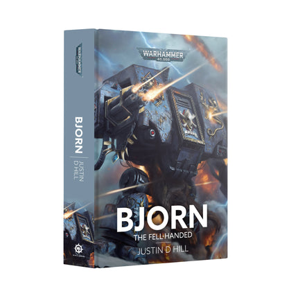 Bjorn: The Fell-Handed by Justin D Hill hardback box art, official Games Workshop cover