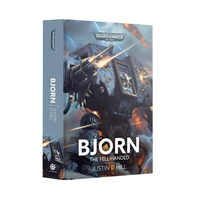 Bjorn: The Fell-Handed by Justin D Hill hardback box art, official Games Workshop cover