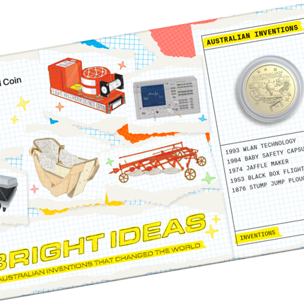 2026 $2 Bright Ideas uncirculated coin on card