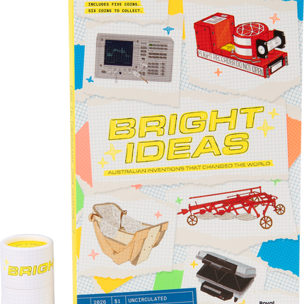 2026 Bright Ideas $1 uncirculated five-coin collection folder