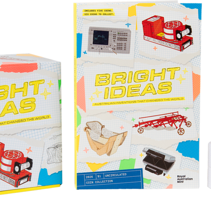 Royal Australian Mint 2026 Bright Ideas coin range