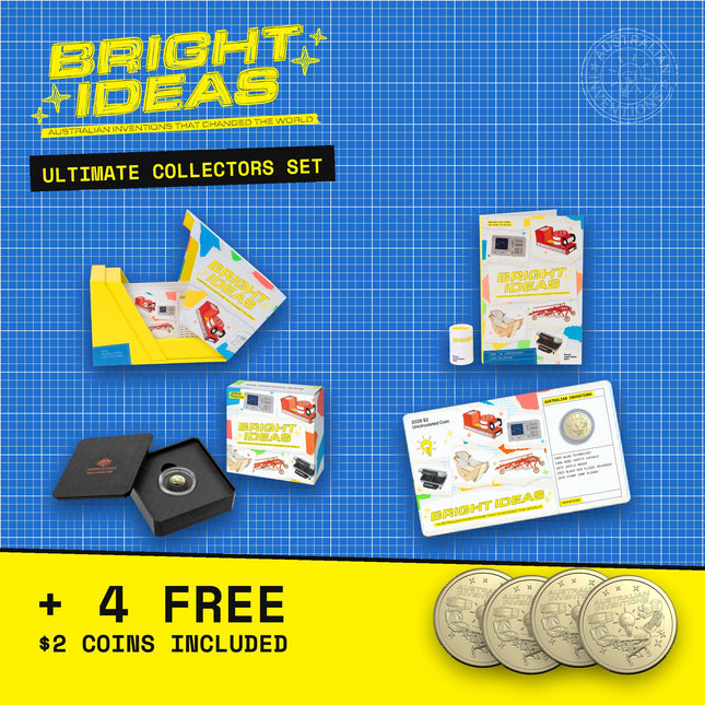 Bright Ideas Ultimate Collectors Set – all four 2026 Royal Australian Mint releases plus 4 FREE $2 coins