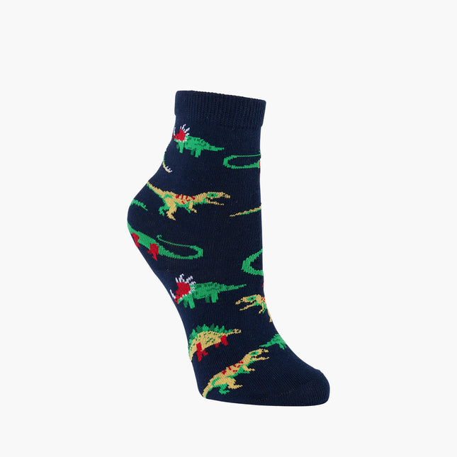 Bamboozld kids Dinosaurs bamboo sock side view