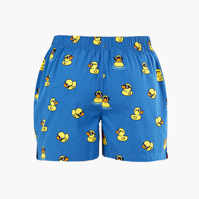 Bamboozld mens Duck Thugs bamboo boxer shorts, back