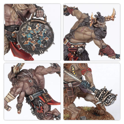 Fellgor Beastmen kit sprue and component detail shot