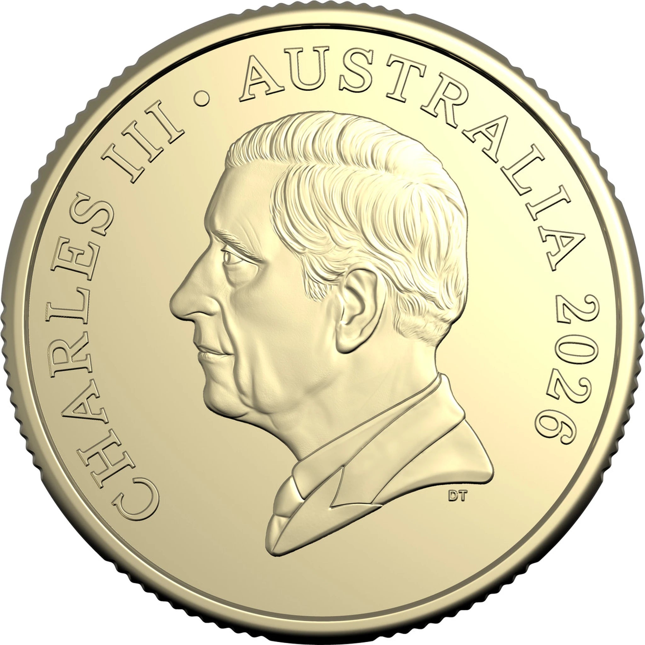 125 Years of Federation coin obverse - King Charles III effigy