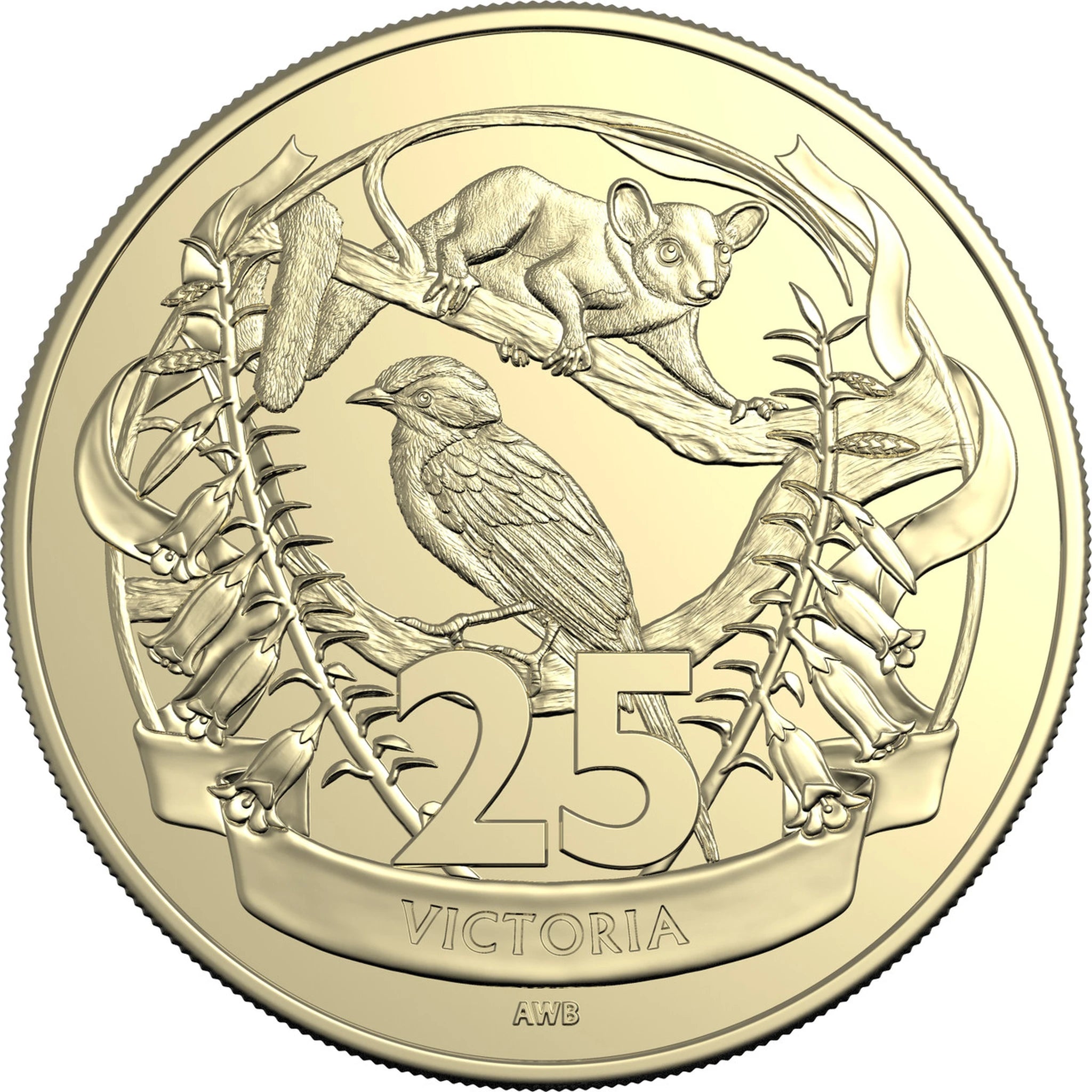 125 Years of Federation Victoria 25 cent coin reverse