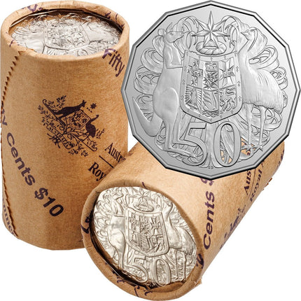 2026 50c Circulating Coin Roll (Non-Premium) - 12208