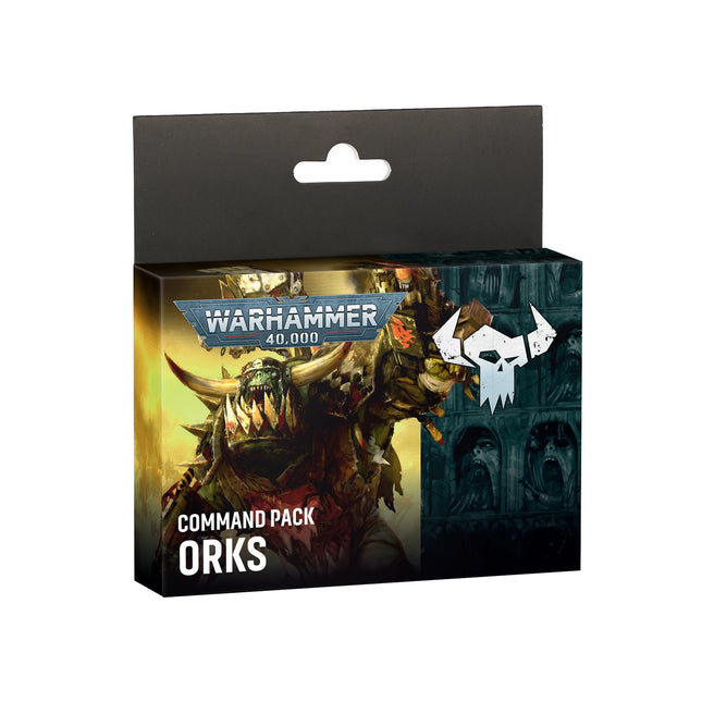 Orks Command Pack box art, official Games Workshop packaging