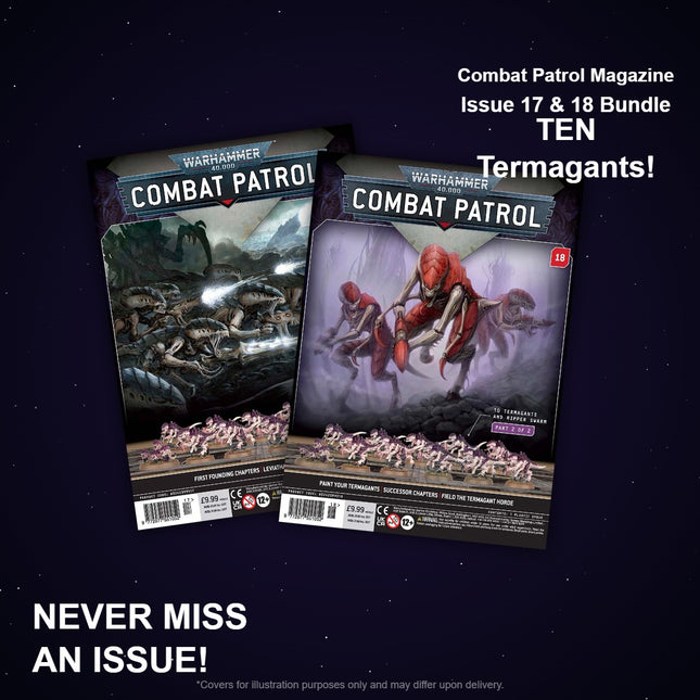 Combat Patrol Magazine Issue 17 & 18 Bundle - TEN Termagants