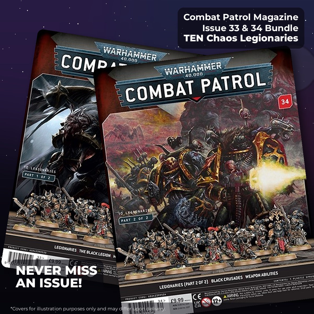 Combat Patrol Magazine Issue 33 & 34 bundle cover