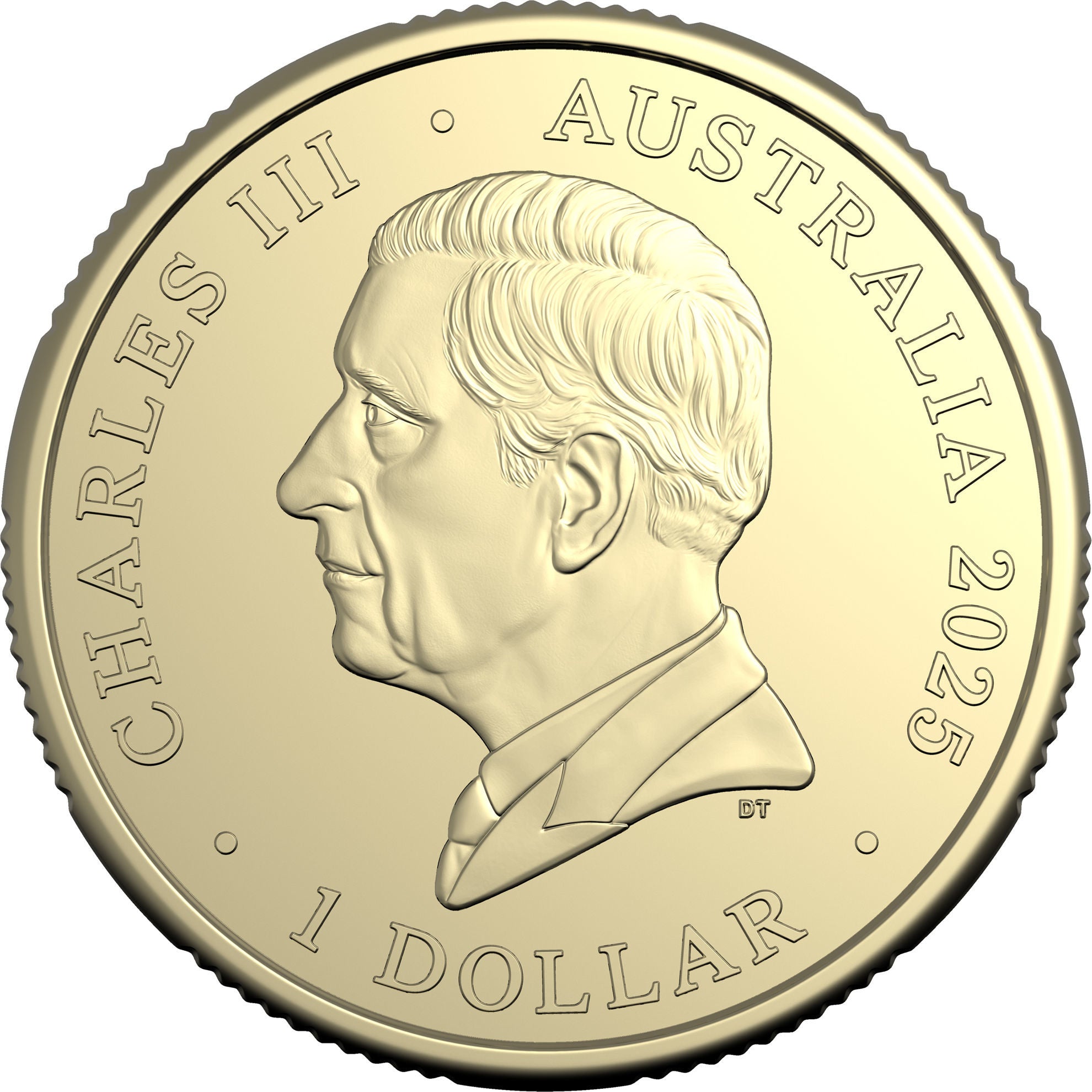 a gold coin with a portrait of a man