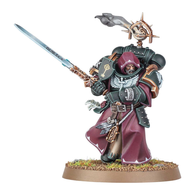 Dark Angels Inner Circle Companion miniature detail, unpainted