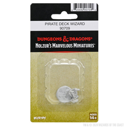 D&D Nolzurs Marvelous Miniatures - Pirate Deck Wizard