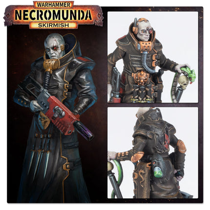 Delaque gang fighter miniature, detail view