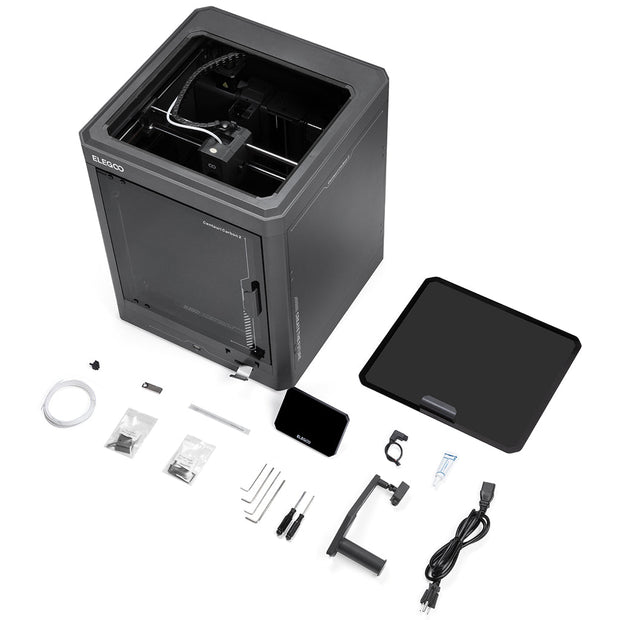 Elegoo Centauri Carbon 2 with everything in the box