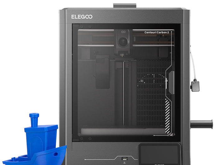 Elegoo Centauri Carbon 2 printing a model